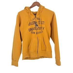 Arizona State ASU fill zip hoodie sweatshirt  size XL Sparky Vintage Jansport
